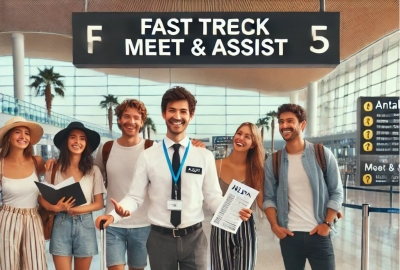 Fast Track ( Meet & Assist) arrival to antalya airport